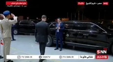 ترامپ پس از پایان نشست شرم‌الشیخ محل این اجلاس را ترک کرد + فیلم