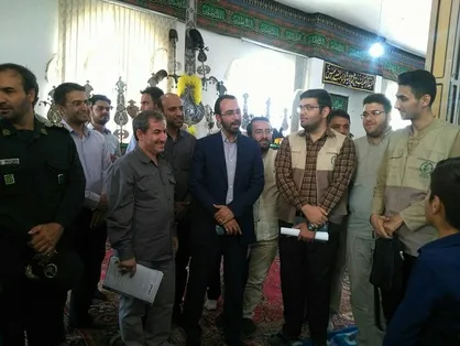 نیک روش از اردوی جهادی دانشگاه علوم پزشکی ارومیه در چالدران بازدید کرد