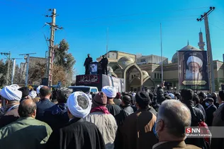 تشییع پیکر آیت‌الله صافی گلپایگانی(ره) 