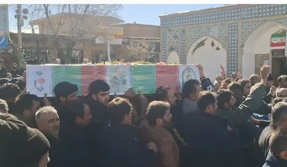 شهید سرباز وظیفه &laquo;عباس عالی&zwnj;پور&raquo; در شهرکرد تشییع شد+فیلم