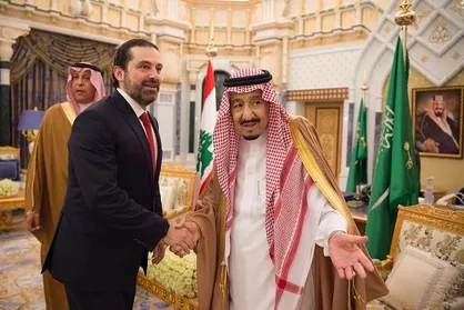دیدار سعد حریری با ملک سلمان برای اولین بار پس از استعفای جنجالی