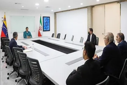 دیدار وزیر نفت ایران و رئیس&zwnj;جمهور ونزوئلا