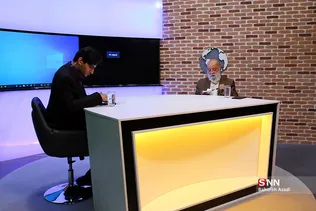 حضور مهدی چمران در خبرگزاری