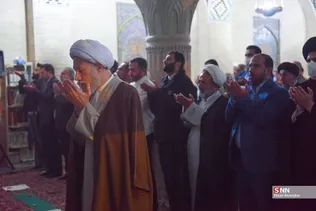 جشن میلاد کریم اهل بیت(ع) در شیراز، با سخنرانی آیت الله دژکام نماینده مقام معظم رهبری در فارس و امام جمعه شیراز و قرائت قرآن توسط سید مصطفی حسینی قاری بین المللی قرآن در مسجد نصیرالملک شیراز