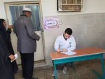 اردوی جهادی علوم پزشکی اهواز در منطقه کوی طاهر برگزار شد