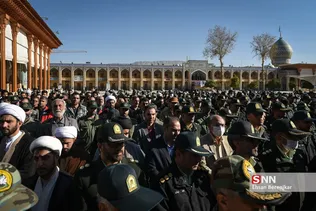 تشییع پیکر شهید پلیس افتخاری «محمود هوشمندی» در شیراز