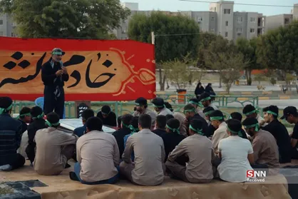 برگزاری اجتماع خادمین شهدا در جوار شهید گمنام شهرک پیامبر اعظم (ص) بندرعباس