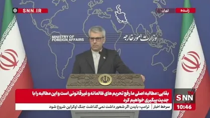 بقایی: مذاکره ایران و آمریکا مستقیم نیست، چون موثر و مفید نیست