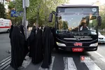 حرکت دسته عزاداری دانشگاه تهران به سمت بیت رهبری