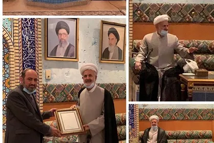 خداحافظی سفیر ایران در عمان