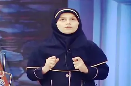 فیلم/ محاسبات ریاضی توسط دختر نابغه کرجی به روش چرتکه ذهنی