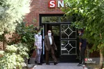 حضور مهدی چمران در خبرگزاری