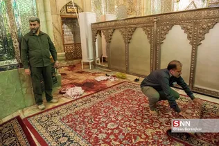 حرم مطهر شاهچراغ(ع) ساعاتی پس از حمله تروریستی