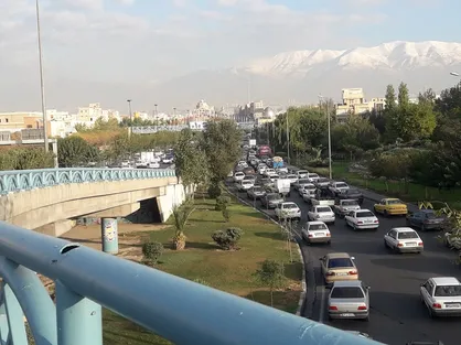 وضعیت ترافیکی معابر بزرگراهی و اصلی تهران
