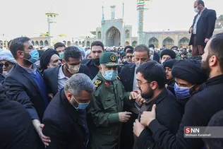 تشییع پیکر آیت‌الله صافی گلپایگانی(ره) 