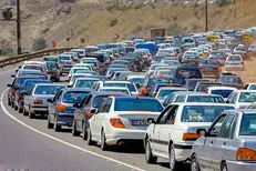 ترافیک سنگین در محورهای شمالی