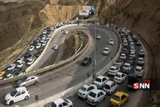 محور کندوان و آزادراه تهران-شمال یک‌طرفه شد