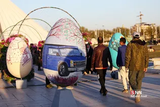 حال و هوای نوروزی برج آزادی