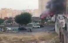 تصاویری از محل آتش‌سوزی ضایعات؛ پونک