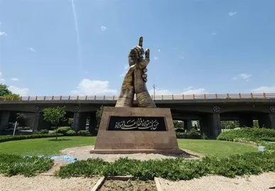 رونمایی از المان فاخر غدیر در مشهد/ طبخ ۱۶۸ دیگ غذا به یاد کودکان میناب