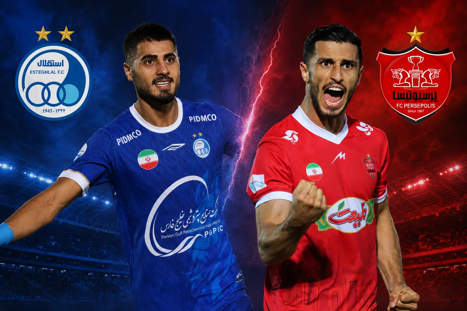 دربی در محاصره آمار؛ خط حمله پرسپولیس برابر دیوار دفاعی استقلال