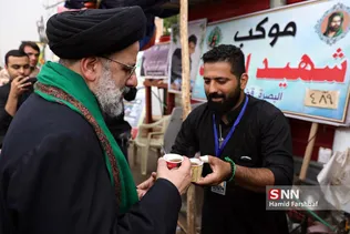 حضور تولیت آستان قدس رضوی در راهپیمایی اربعین