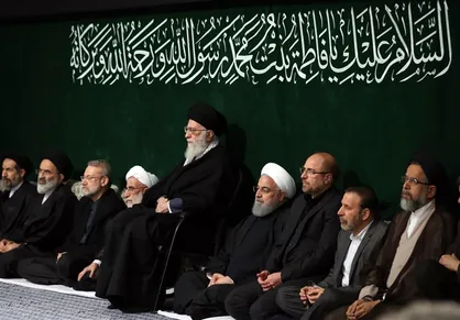 پنجمین شب اقامه عزای حضرت زهرا (س) با حضور رهبر معظم انقلاب برگزار شد