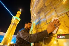 ببینید| غبار روبی گنبد امام حسین (علیه السلام) در آستانه محرم الحرام