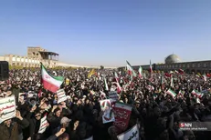 خروش مردم عزادار ایران در پی شهادت قائد امت حضرت آیت الله خامنه‌ای (قدس سره) به دست جنایتکاران آمریکایی-صهیونی + فیلم