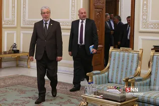 دیدار نائب‌‌ رئیس مجلس عراق با علی لاریجانی