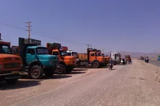 تسهیل خروج کامیون‌ها برای راهپیمایی اربعین