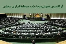فراکسیون تسهیل تجارت برنامه‌های تحقق شعار سال را اعلام کرد