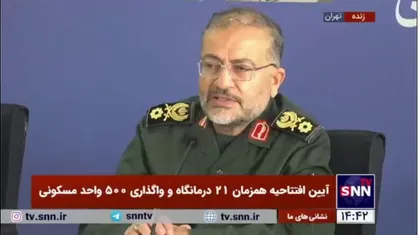 سردار سلیمانی: امروز ۲۱ مرکز درمانی در سراسر کشور به بهره&zwnj;برداری خواهد رسید