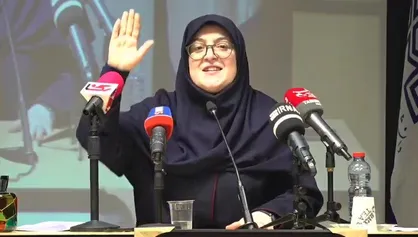 سخنرانی سخنگوی دولت در دانشگاه علامه ناتمام ماند/ مهاجرانی: نه چپ نه راست&zwnj;مان برای گفتگو آماده نیست + فیلم