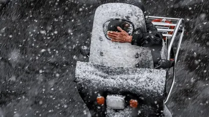 هشدار سطح نارنجی در گیلان برای بارش برف و باد و باران