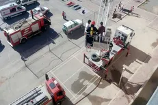 مانور آموزشی ایمنی و زلزله در دانشگاه شهید باهنر کرمان برگزار شد