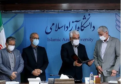 معاون جدید توسعه و مدیریت منابع دانشگاه آزاد معارفه شد
