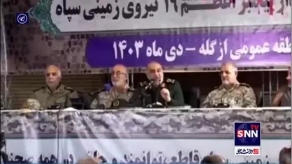 سرلشکر سلامی: دشمن می&zwnj;خواهد با بمباران&zwnj;های تبلیغاتی و رسانه&zwnj;ای ما را با اصوات و کلمات شکست بدهد/ آنها می&zwnj;خواهند هراس کاذب ایجاد کنند