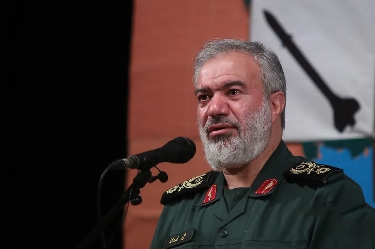 سردار فدوی: هیچ شناور آمریکایی حتی در شمال اقیانوس هند حضور ندارد/ آمریکایی‌ها بیش از هزار کیلومتر عقب‌نشینی کرده‌اند + فیلم