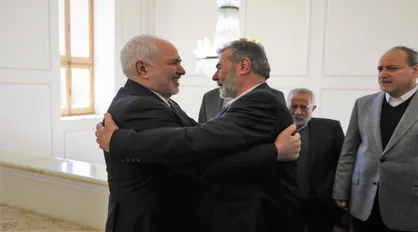 دیدار دبیرکل جنبش جهاد اسلامی فلسطین با ظریف