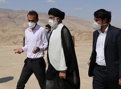 امام جمعه اهواز به بررسی وضعیت آبرسانی شهرستان اندیمشک پرداخت + عکس