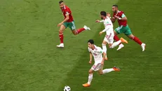 ایران ۱ - ۰ مراکش/ رستگاری یوز‌ها در دقایق پایانی با گل به خودی حریف پر ادعا