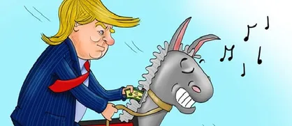 کاریکاتور/ بی بی سی در خدمت ترامپ و تروریست&zwnj;ها