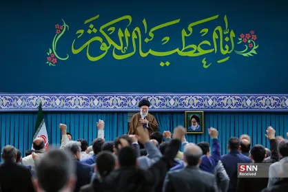 دیدار مداحان اهل&zwnj;بیت با رهبر انقلاب اسلامی