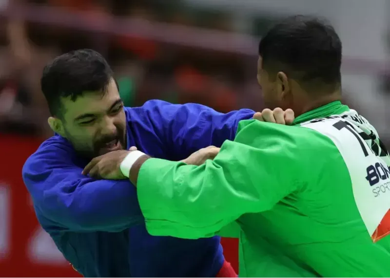 رامین احمدزاده مدال برنز خود در کوراش را قطعی کرد