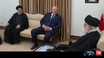 دیدار رئیس جمهور بلاروس با رهبر انقلاب