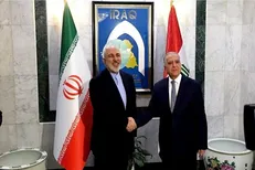 دیدار ظریف با همتای عراقی در بغداد