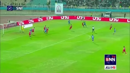 گل اول استقلال خوزستان به پرسپولیس