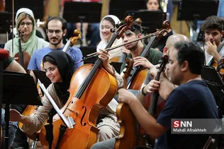 تمرین ارکستر سمفونیک تهران