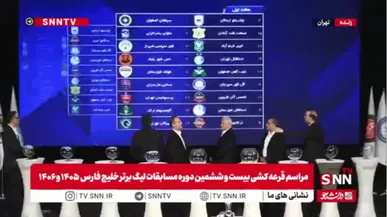 برنامه افتتاحیه لیگ برتر فوتبال ایران مشخص شد